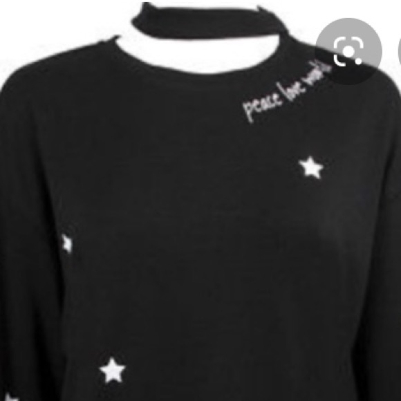 NWT Peace Love World Tracey Top Stars - Picture 4 of 7